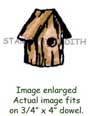 AAA-299 Log Birdhouse